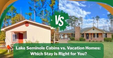 Lake Seminole Cabins vs. Vacation Homes: Which Stay Is Right for You?