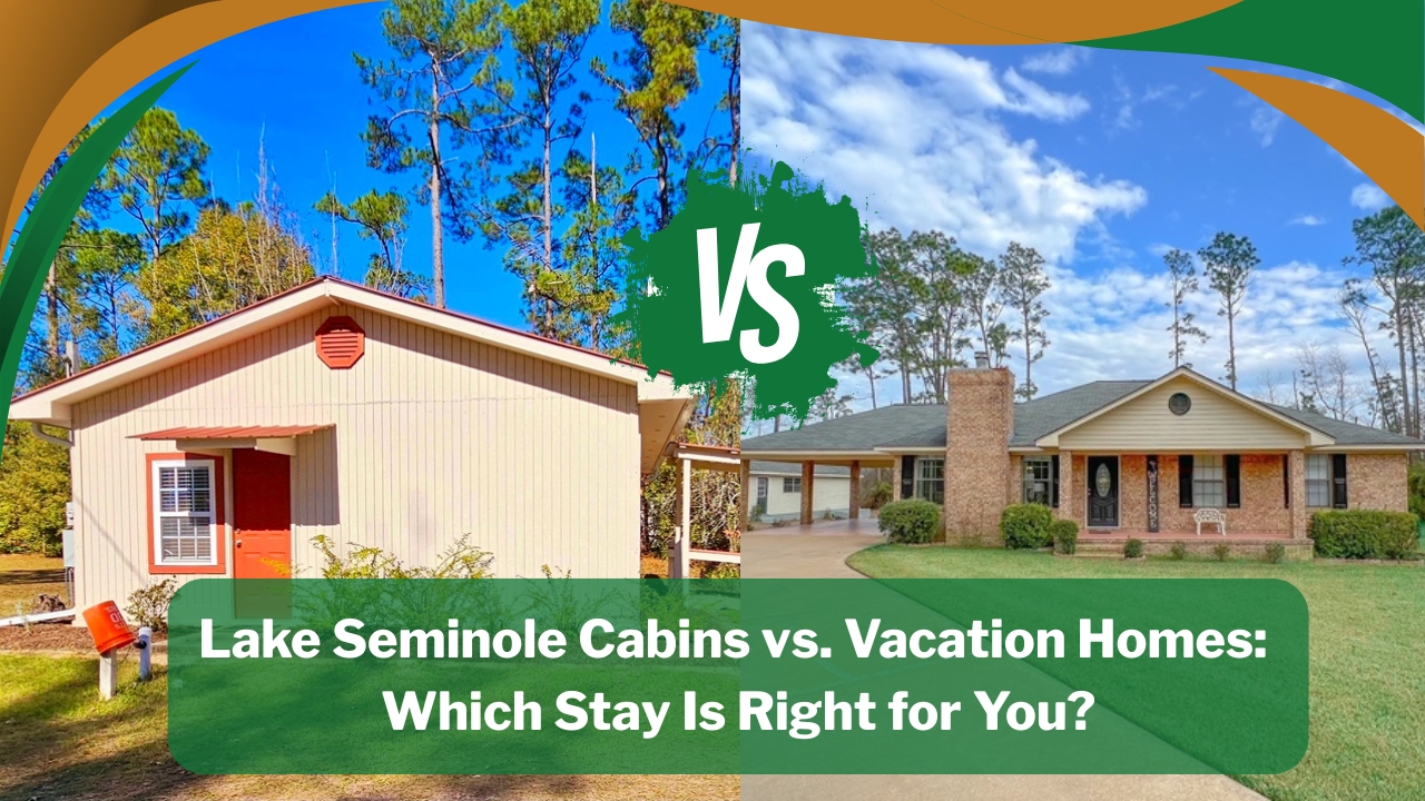 Lake Seminole Cabins vs. Vacation Homes: Which Stay Is Right for You?