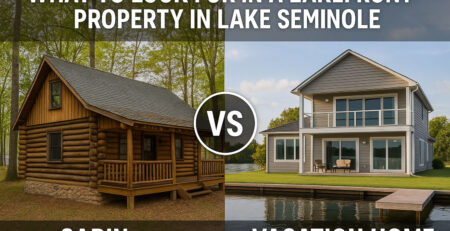 Cabin and a Vacation Home in Lake Seminole